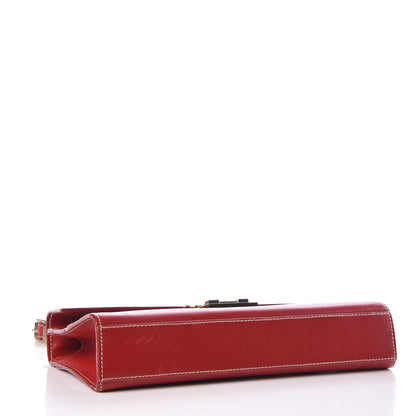 Gucci Calfskin Shoulder Bag Red 4 of 13