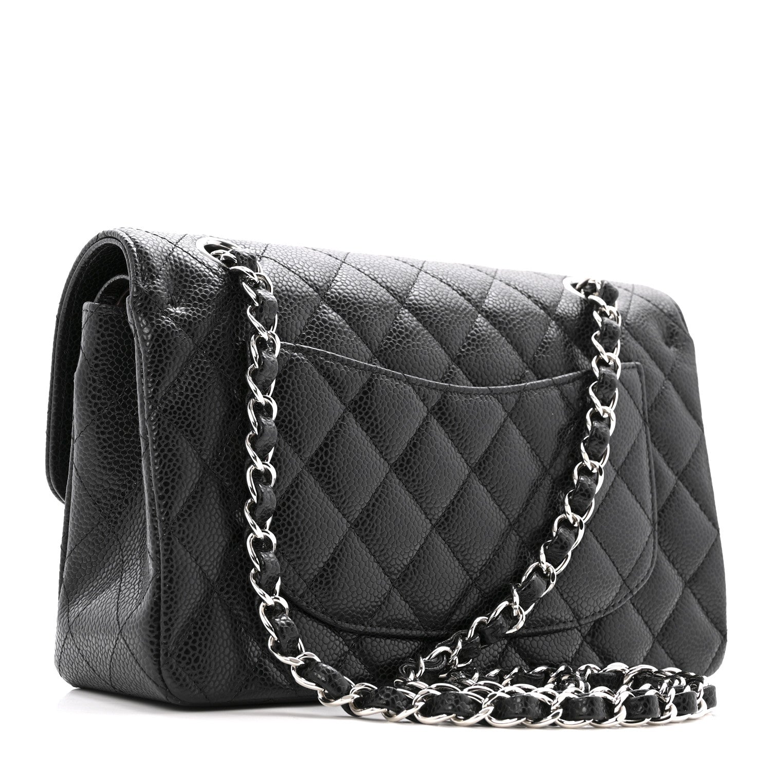 Chanel Caviar Quilted Small Double Flap Black 3 of 13