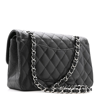 Chanel Caviar Quilted Small Double Flap Black 3 of 13