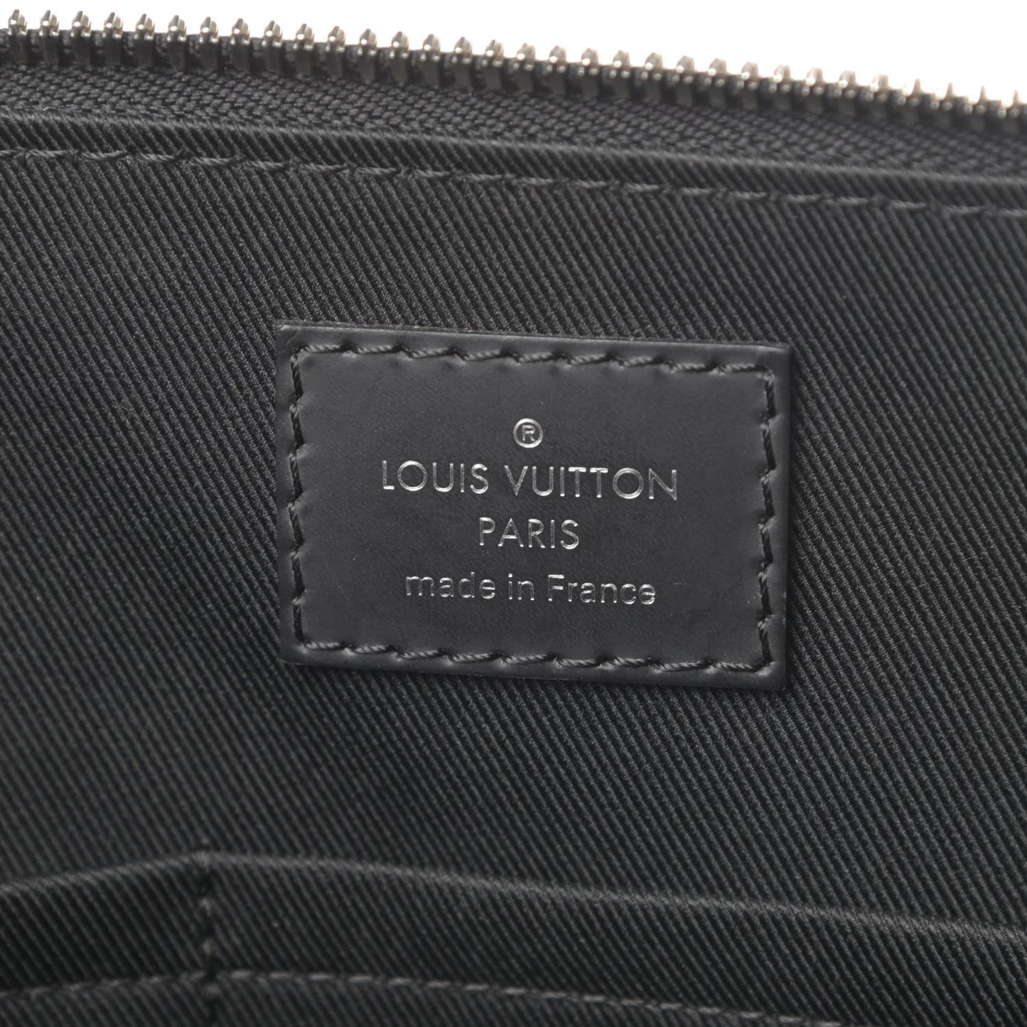Damier Graphite Porte-Documents Jour