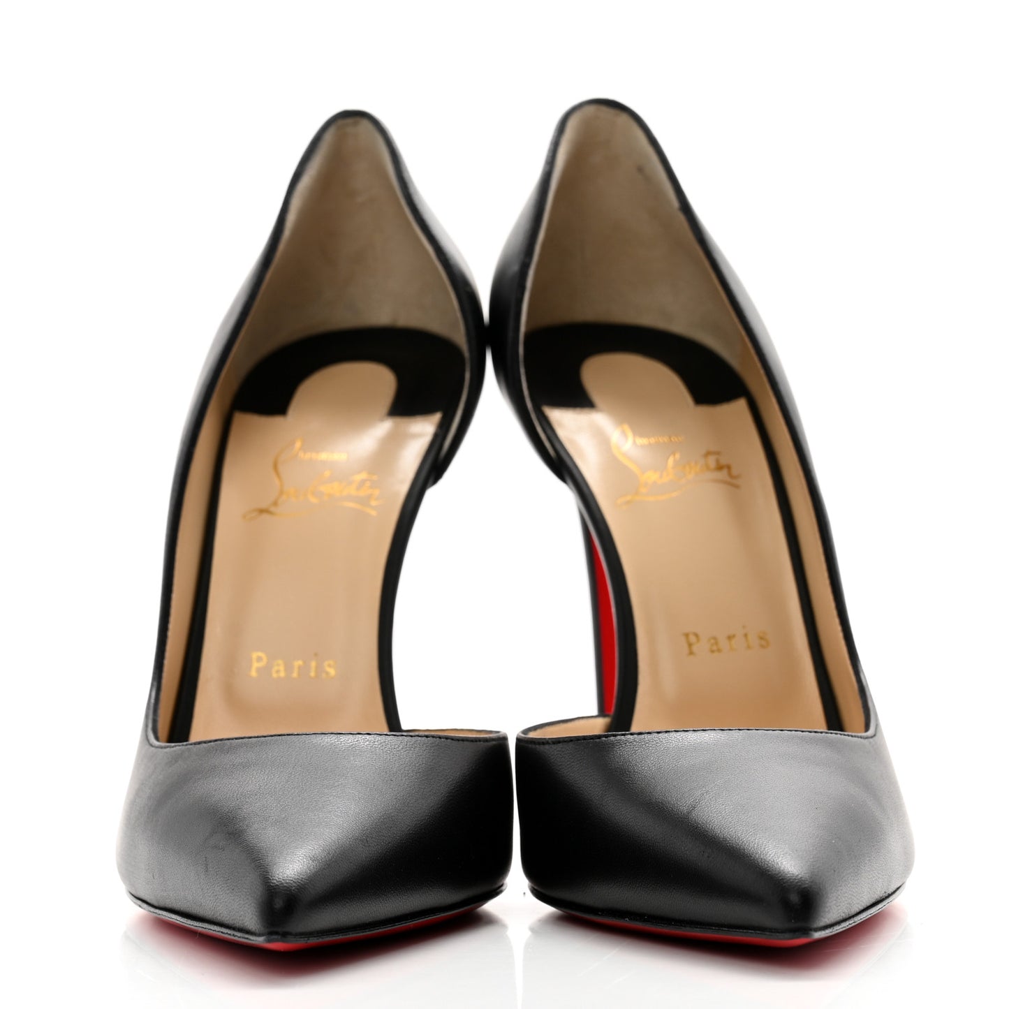 Shiny Nappa Iriza 100 Pumps 41.5 Black
