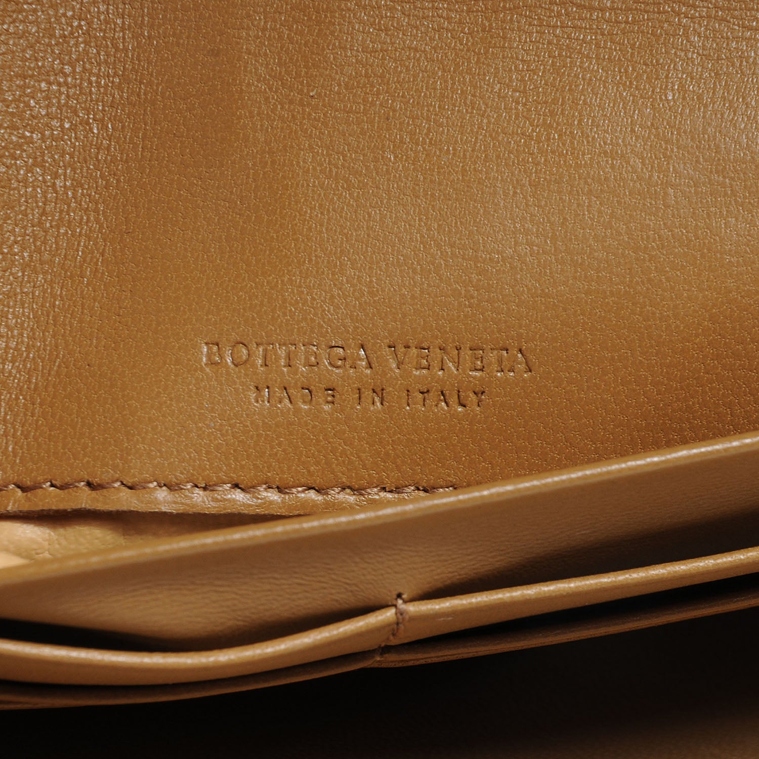 Bottega Veneta Nappa Intrecciato Continental Flap Wallet Maple 6 of 9