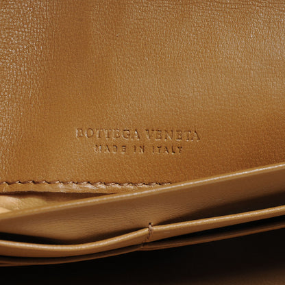 Bottega Veneta Nappa Intrecciato Continental Flap Wallet Maple 6 of 9