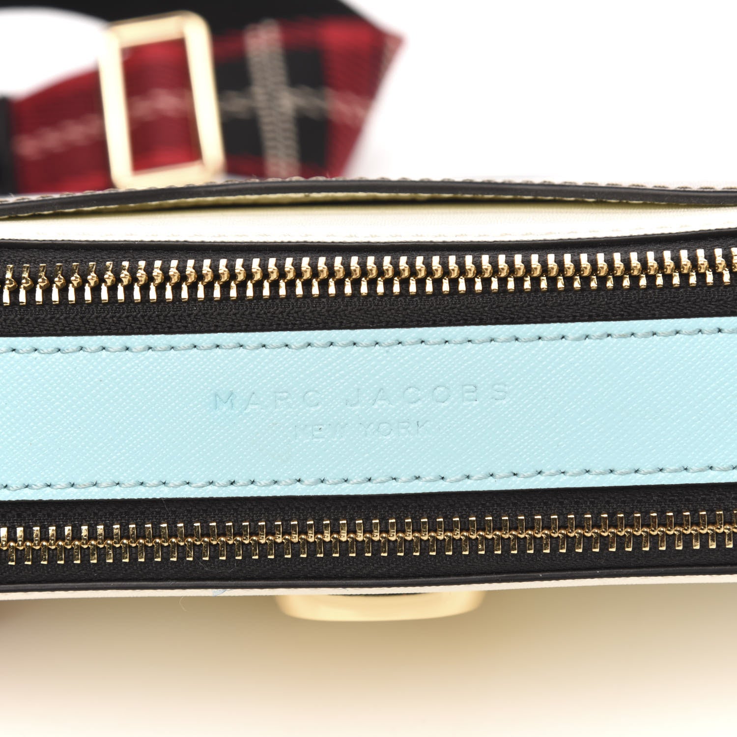 Marc Jacobs Saffiano Small Snapshot Camera Bag Porcelain Multi 6 of 9
