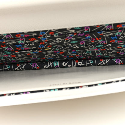 Chanel Caviar Sevruga Wallet on Chain WOC Pearl 3 of 9