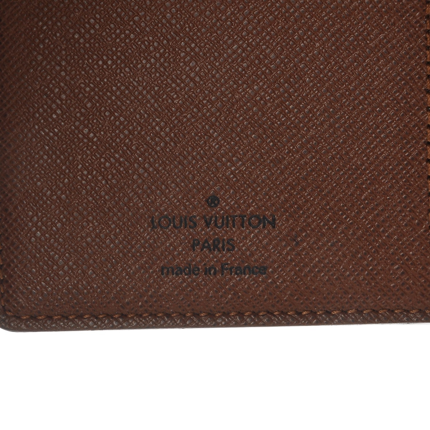 Louis Vuitton Monogram Porte Valeurs Checkbook Wallet 6 of 7