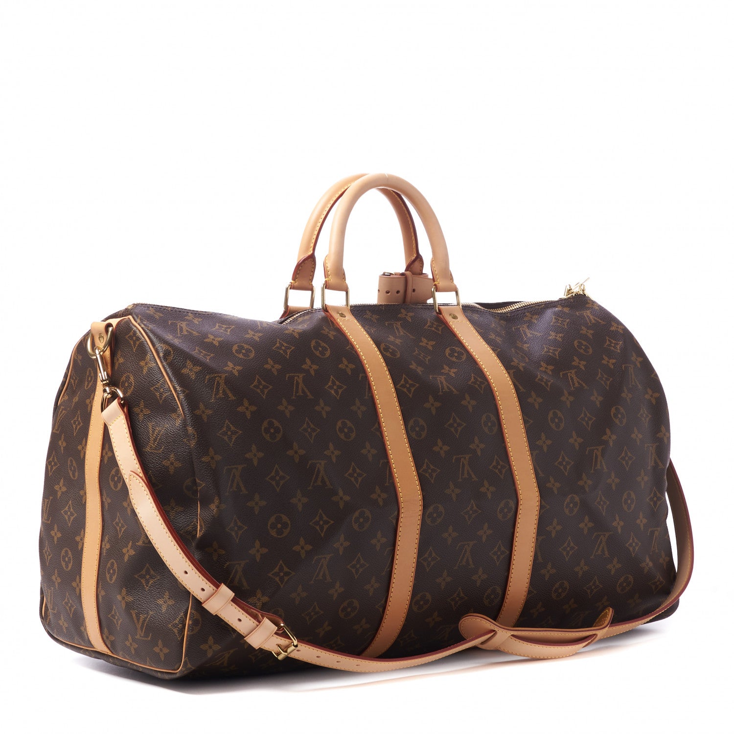 Louis Vuitton Monogram Keepall Bandouliere 55 3 of 10