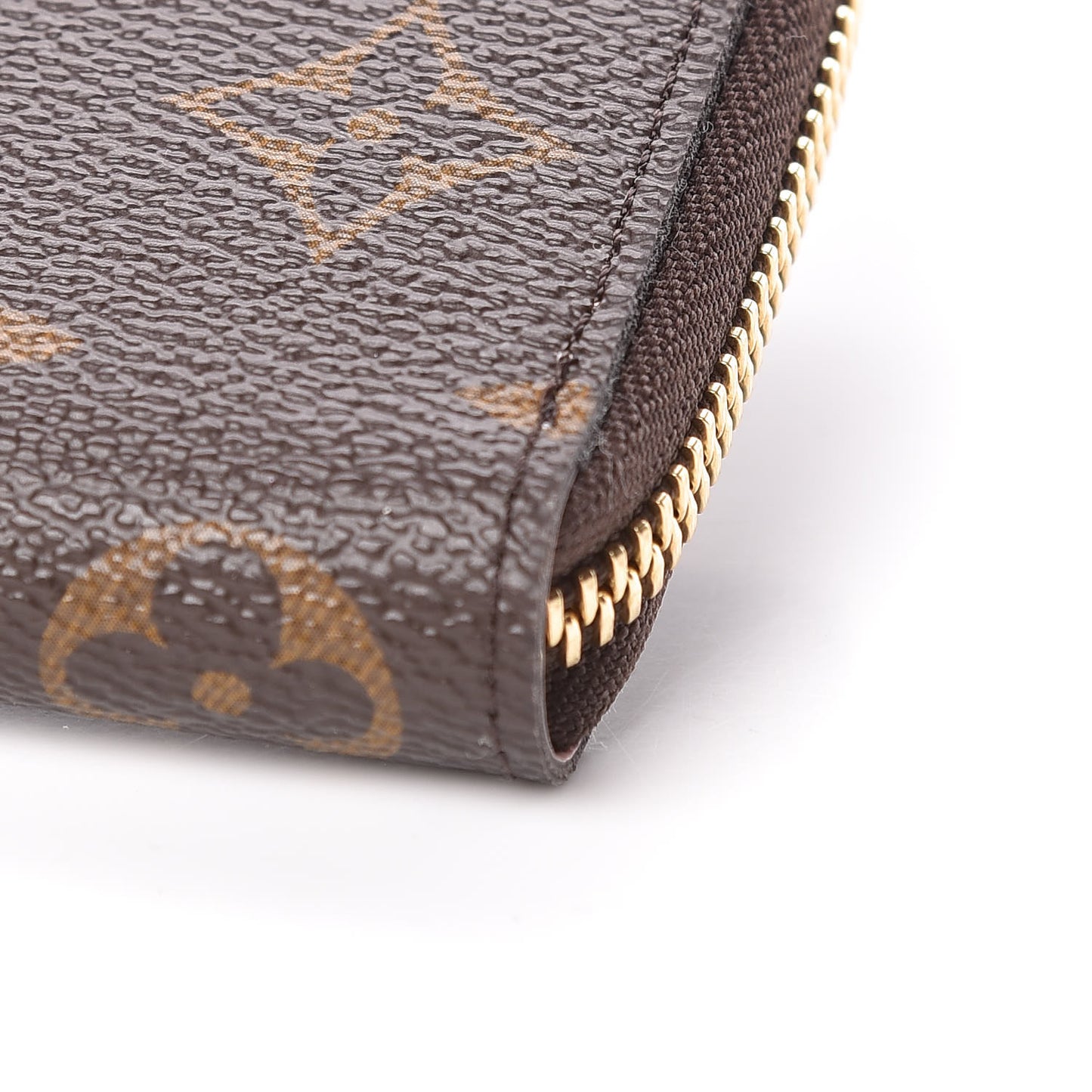 Monogram Clemence Wallet Rose Ballerine