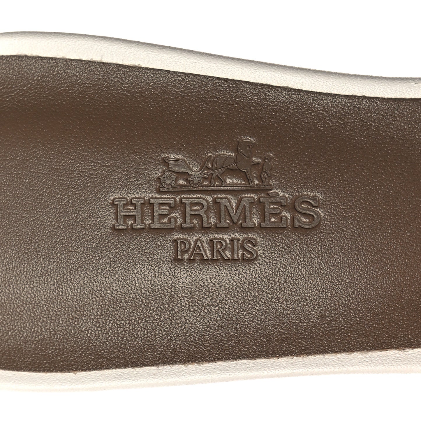 Calfskin Oasis Sandals 36 White