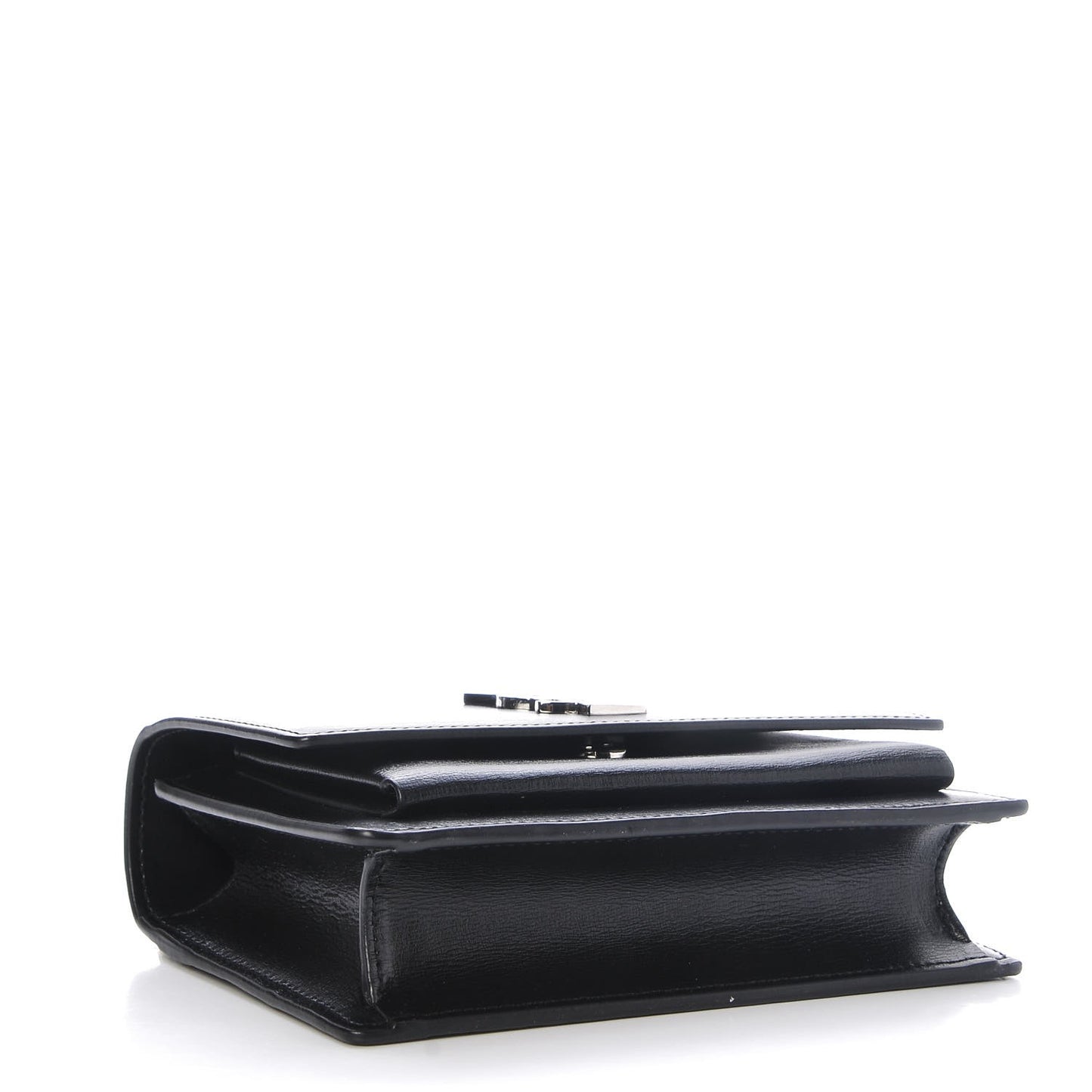 Calfskin Monogram Sunset Chain Wallet Black