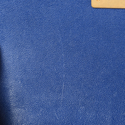 Chanel Caviar Quilted Medium Boy Flap Blue 13 of 14