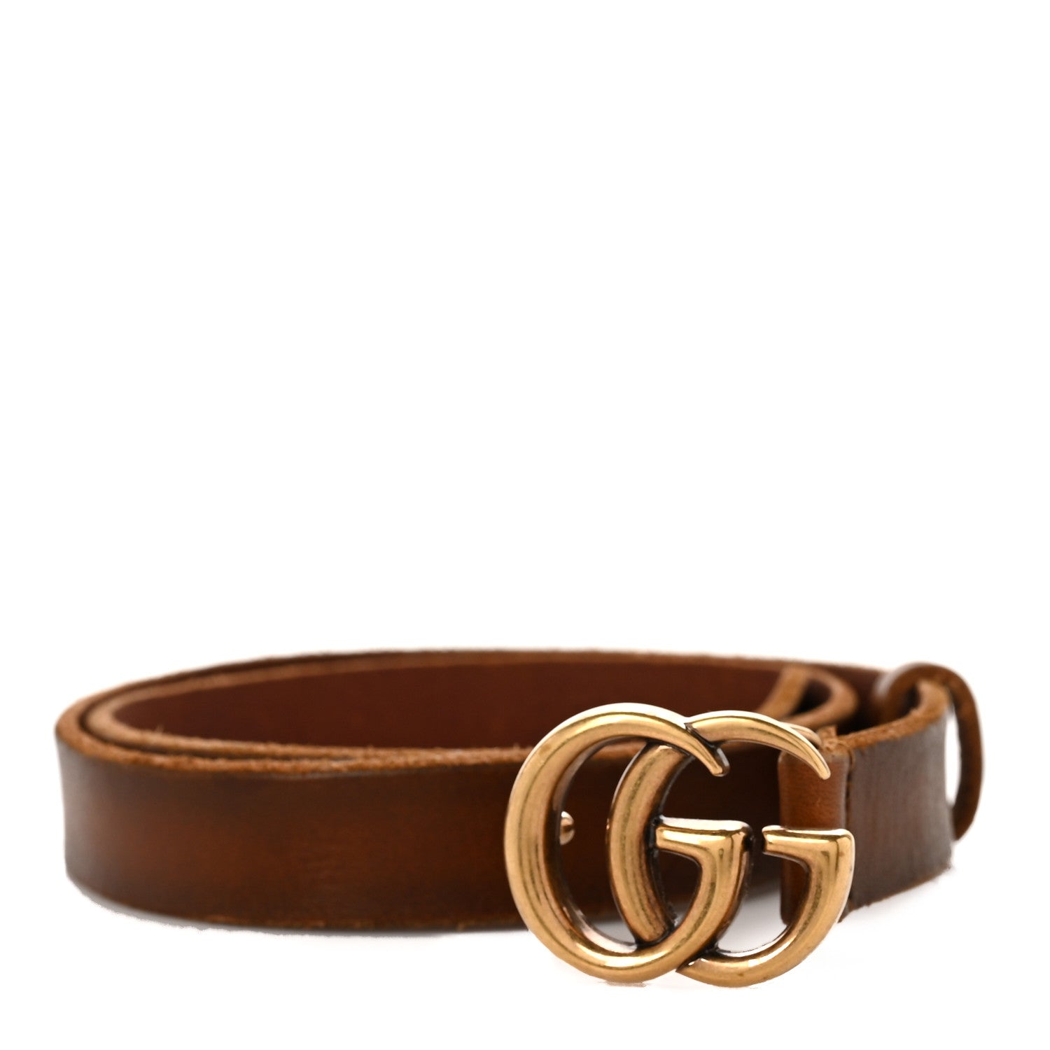 Gucci Faded Calfskin Double G 20mm Belt 70 28 Cuir 1 of 5