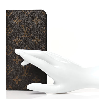 Louis Vuitton Monogram iPhone XS Max Folio Case 2 of 6