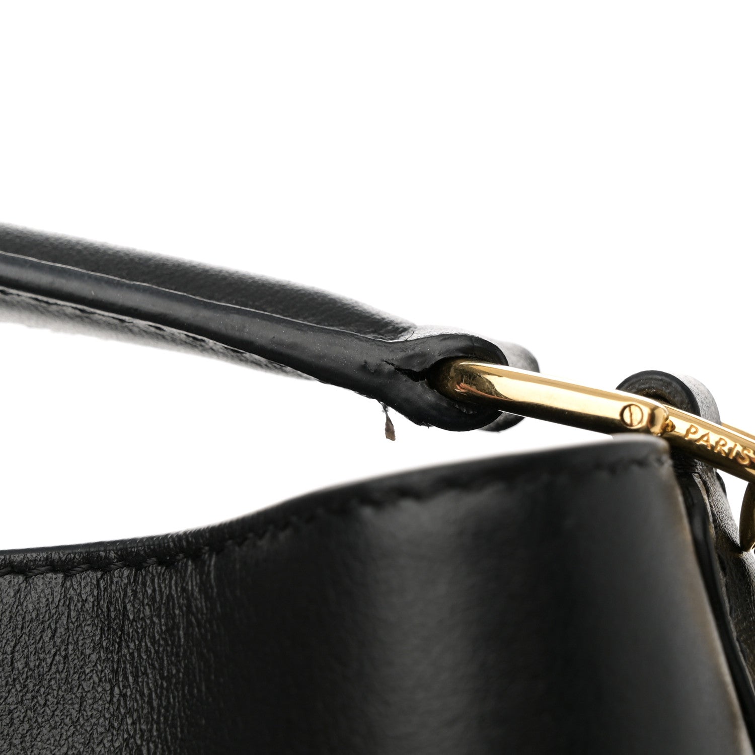 Celine Smooth Calfskin Teen Bucket 16 Black 12 of 13