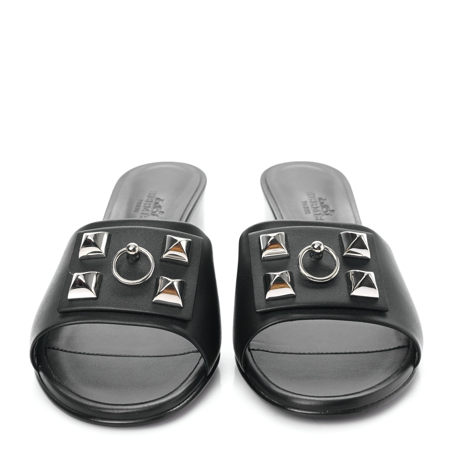 Calfskin Dreamy Sandals 37 Black