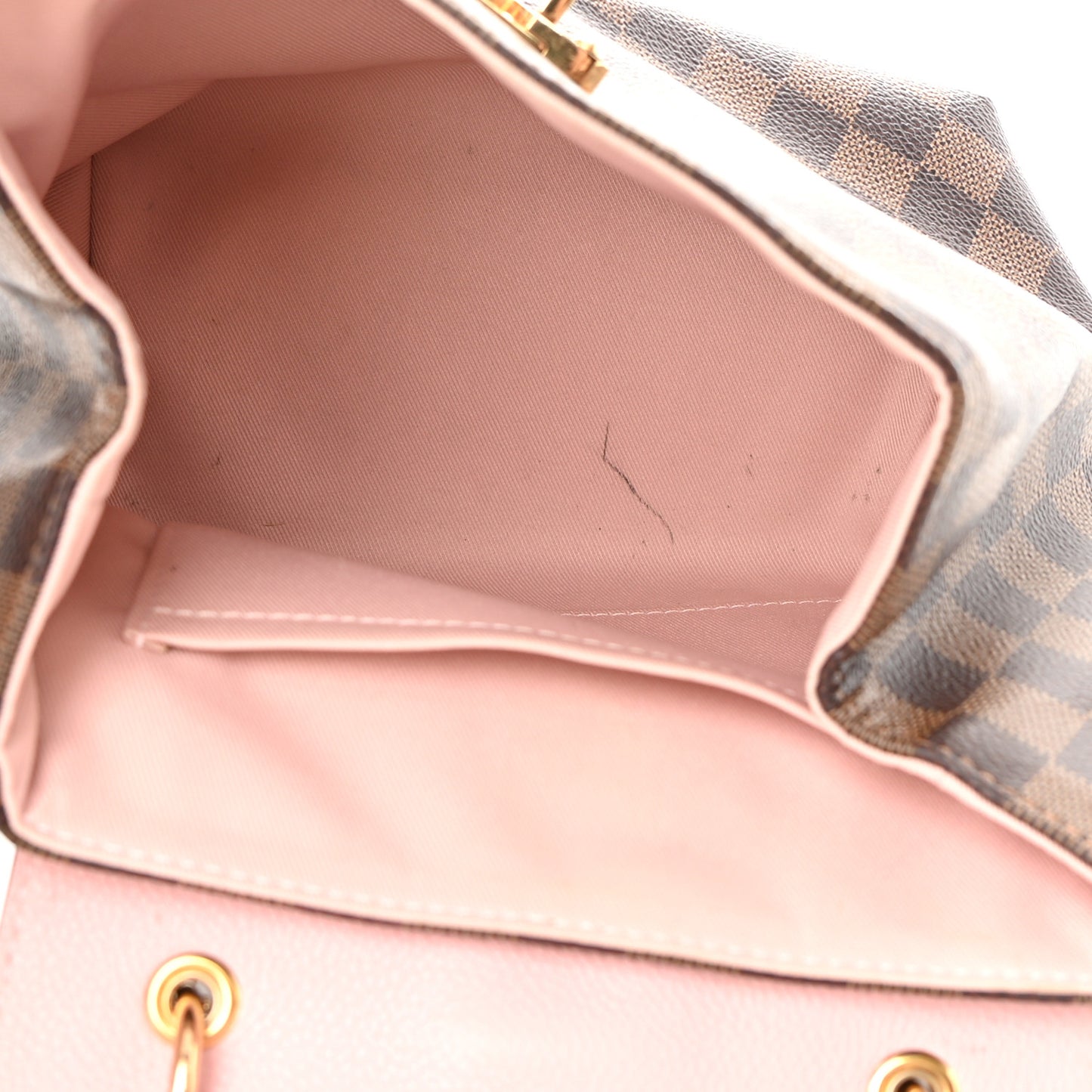 Damier Ebene Clapton Backpack Magnolia
