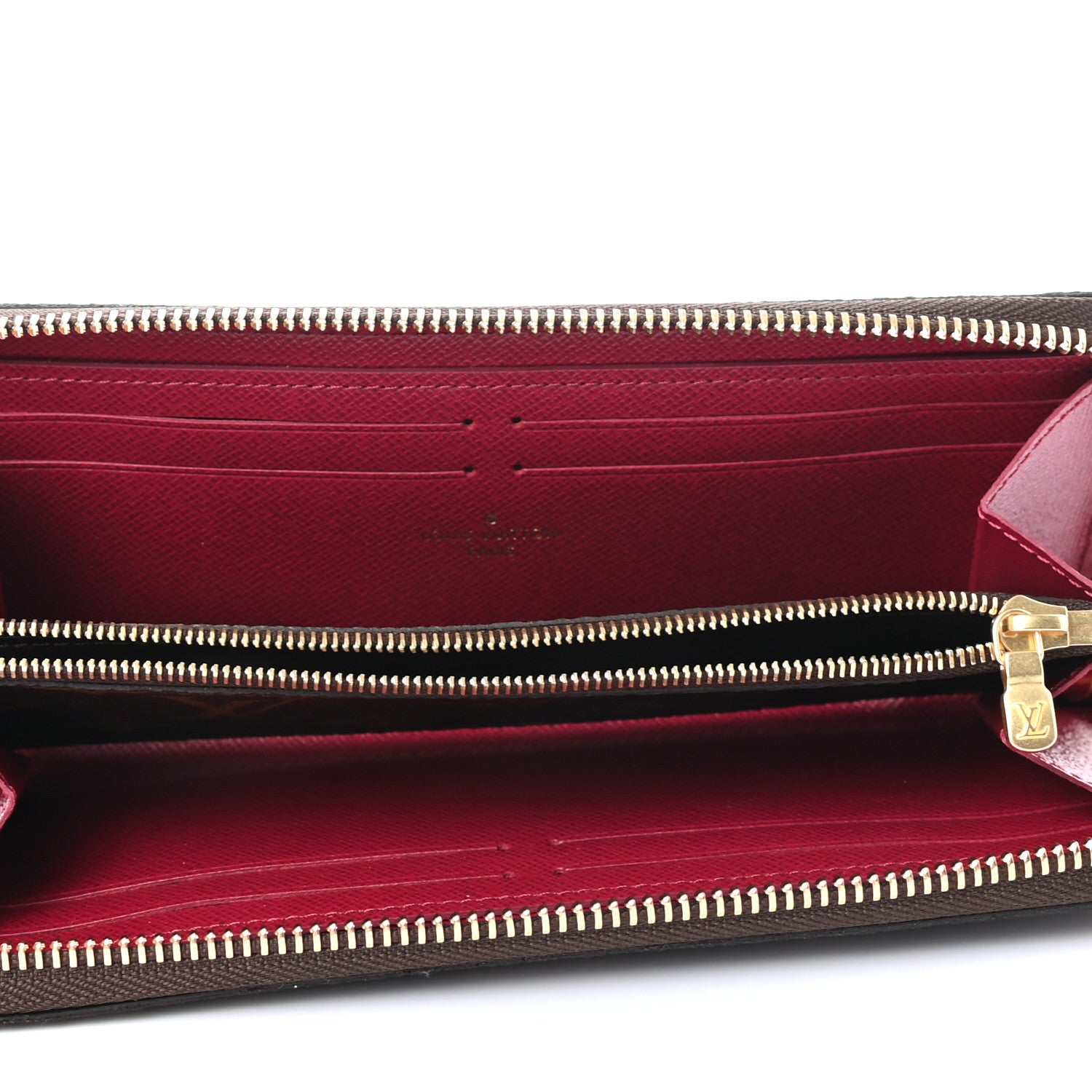 Louis Vuitton Monogram Clemence Wallet Fuchsia 5 of 7