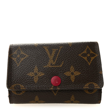 Louis Vuitton Monogram 6 Key Multicles Holder Fuchsia 1 of 15