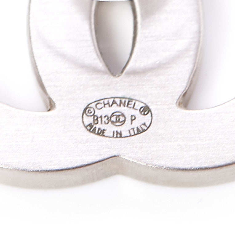 Lambskin CC Earrings Pink