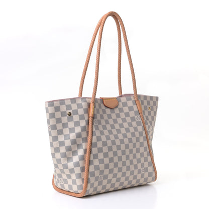 Louis Vuitton Damier Azur Propriano Rose Ballerine 2 of 4