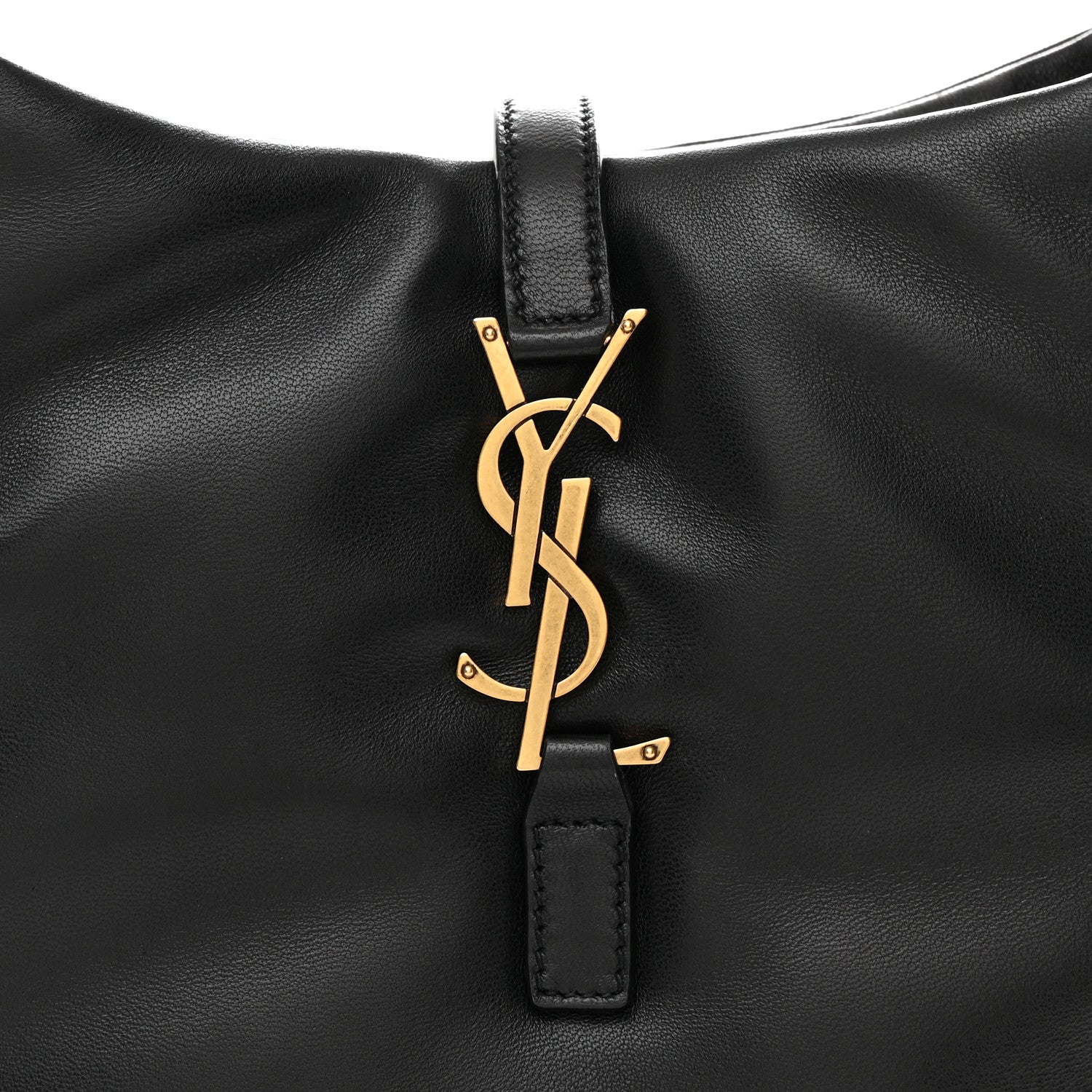 Saint Laurent Padded Lambskin Small Le 5 A 7 Supple Hobo Black 8 of 10