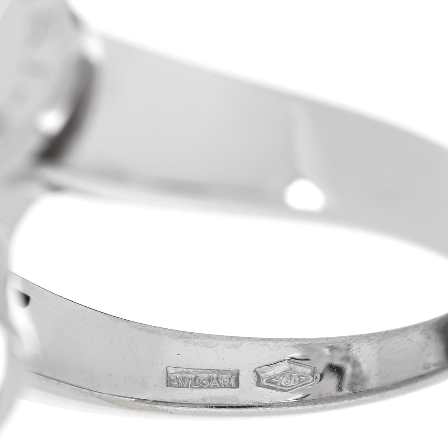 18K White Gold Diamond Cicladi Ring 54 7