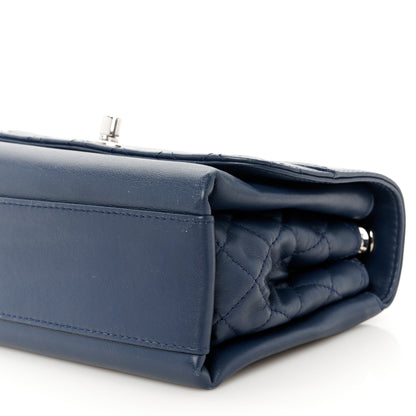 Chanel Calfskin Mini Tramezzo Flap Navy 11 of 11