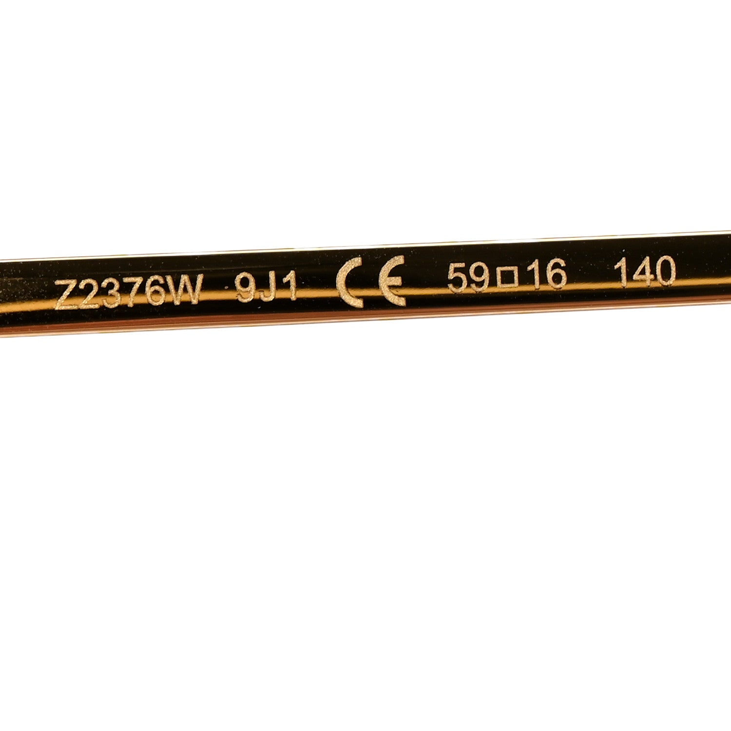Louis Vuitton Midnight In Paris Sunglasses Z2376W Gold Black 6 of 8