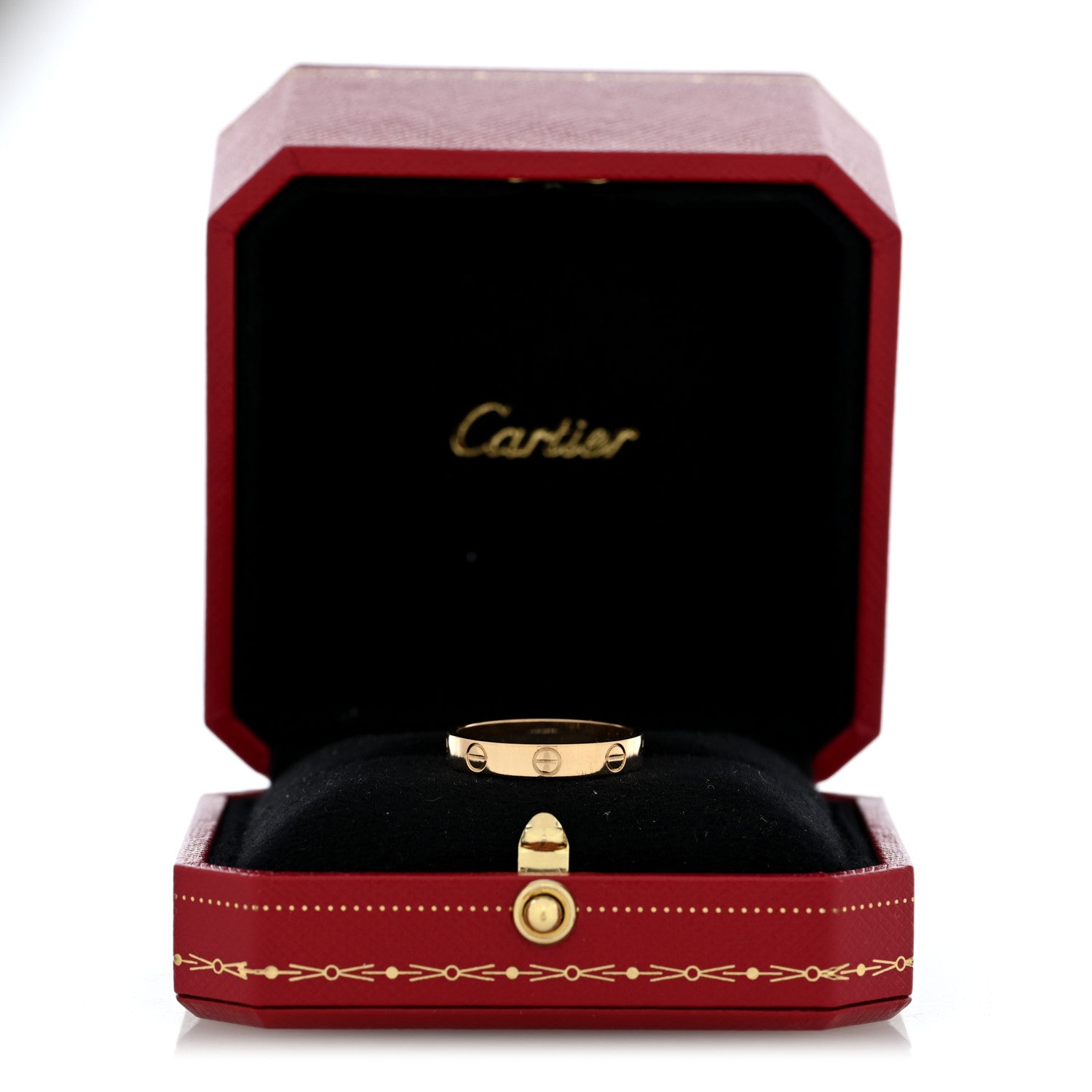 Cartier 18K Yellow Gold 3.5mm LOVE Wedding Band Ring 57 8 5 of 5