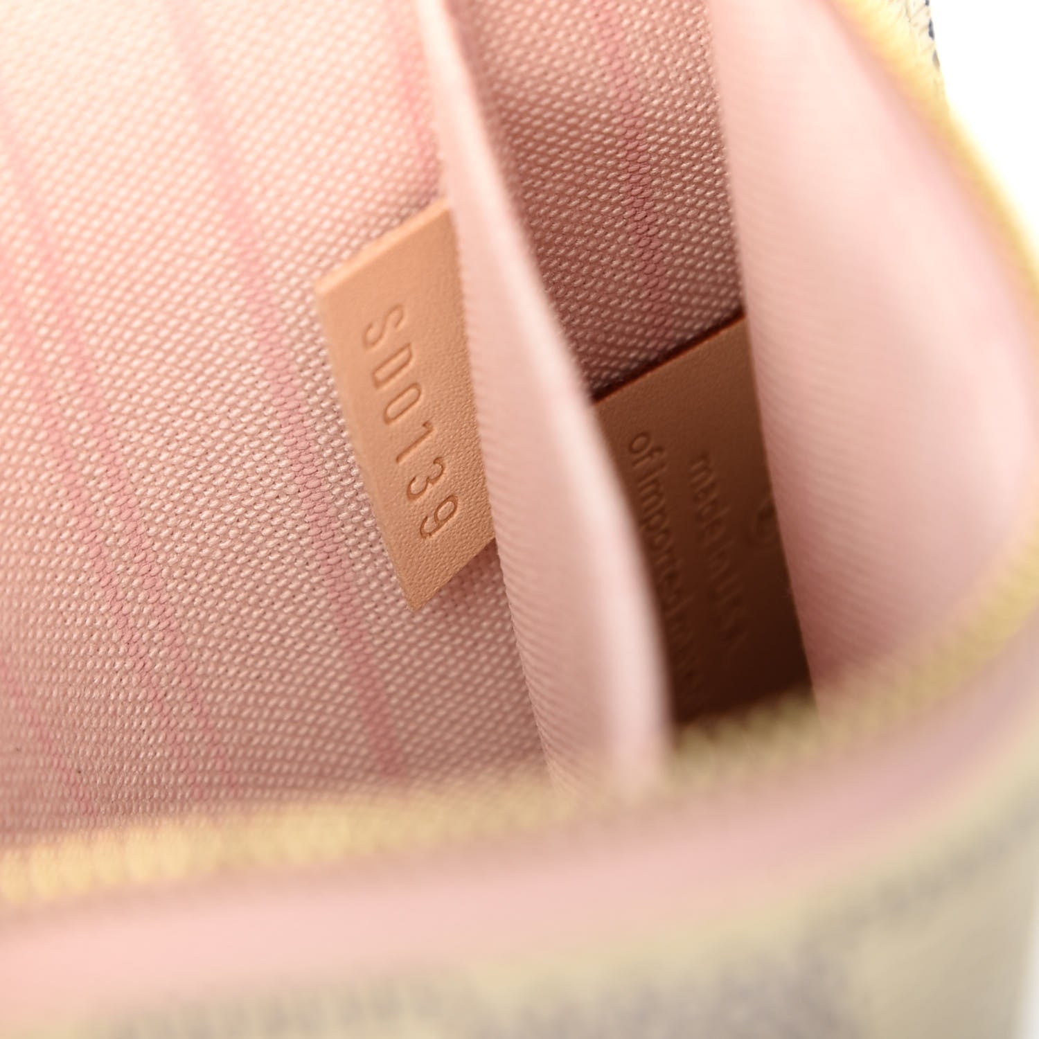 Louis Vuitton Damier Azur Neverfull MM GM Pochette Rose Ballerine 8 of 10