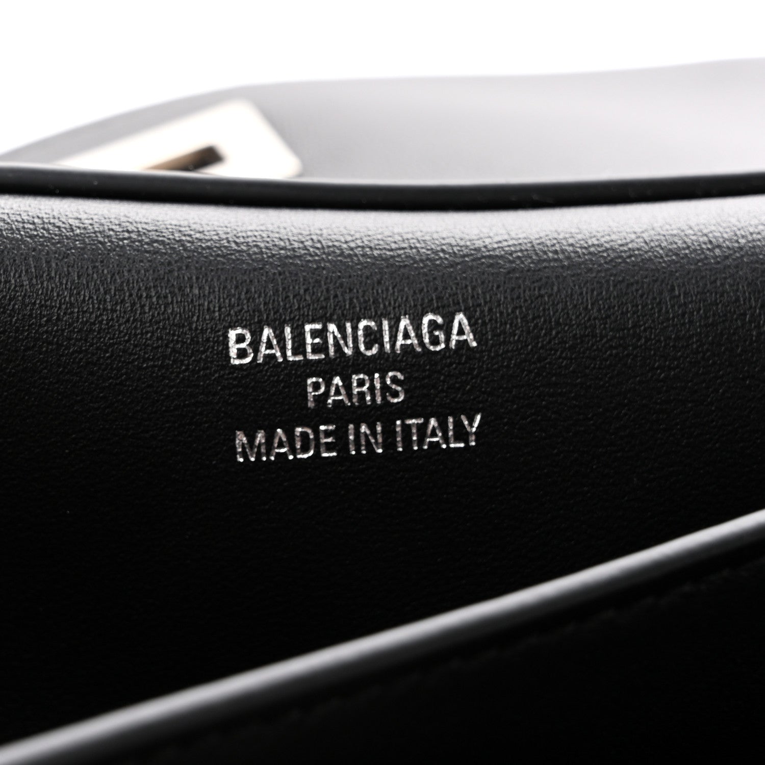 Balenciaga Natural Smooth Calfskin Medium Rodeo Top Handle Handbag Black 7 of 10