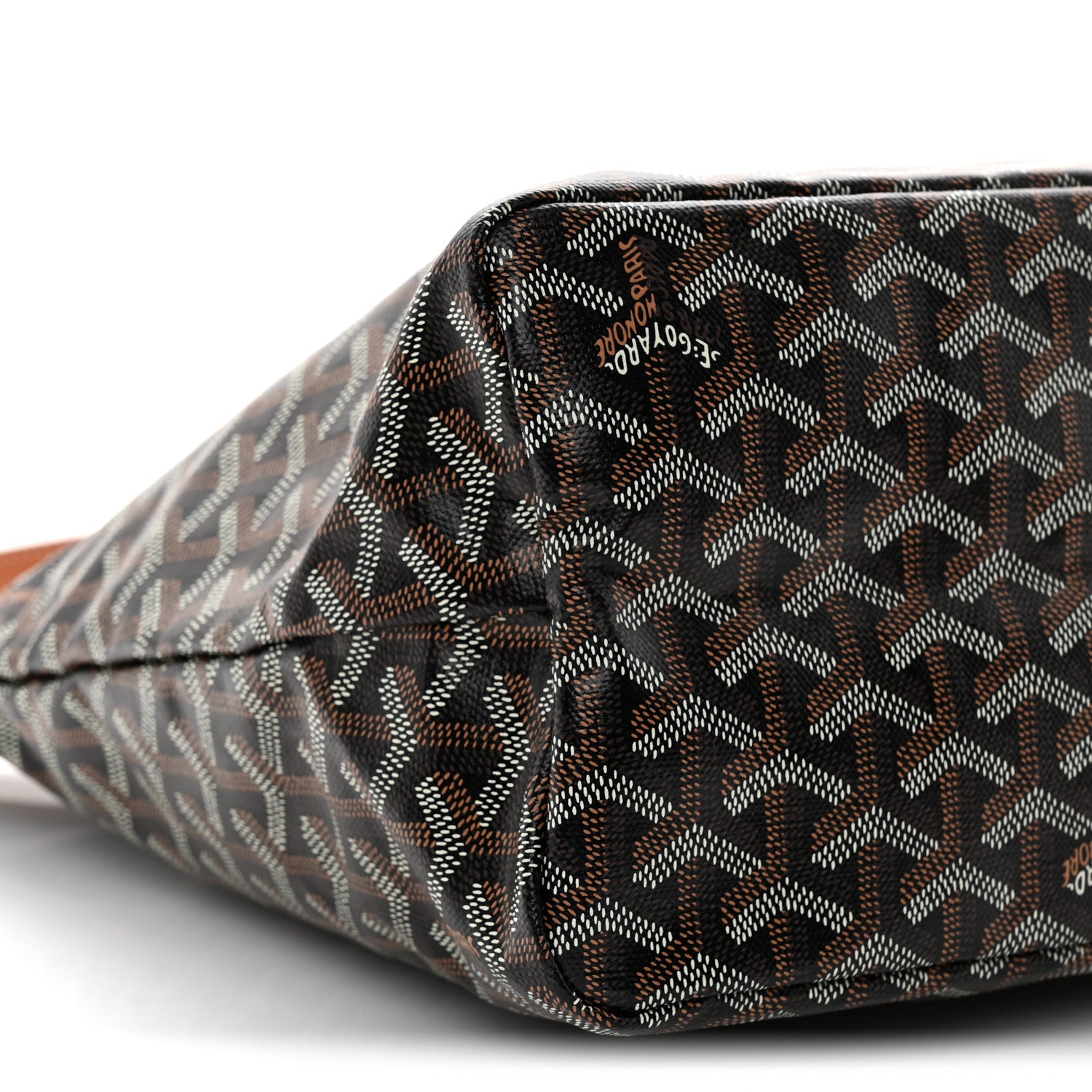 Goyard Goyardine Boheme Hobo Black Gold 10 of 11
