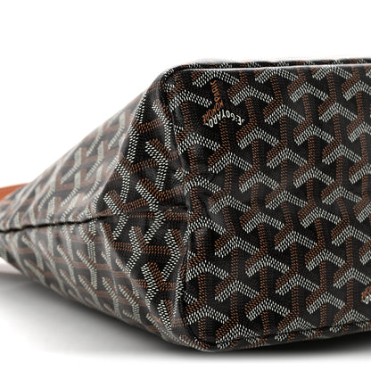 Goyard Goyardine Boheme Hobo Black Gold 10 of 11