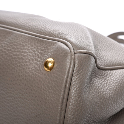 Prada Vitello Daino Tote Argilla 12 of 16