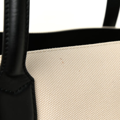 Burberry Canvas Lewes Tote Natural 9 of 10