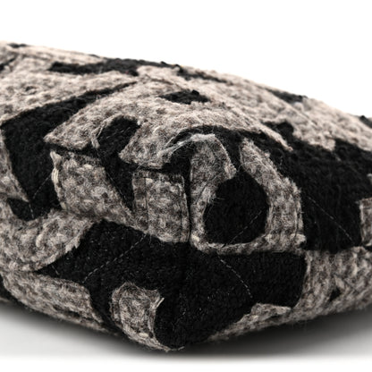 Chanel Wool Tweed Quilted Chanel 22 Grey Black 21 of 21