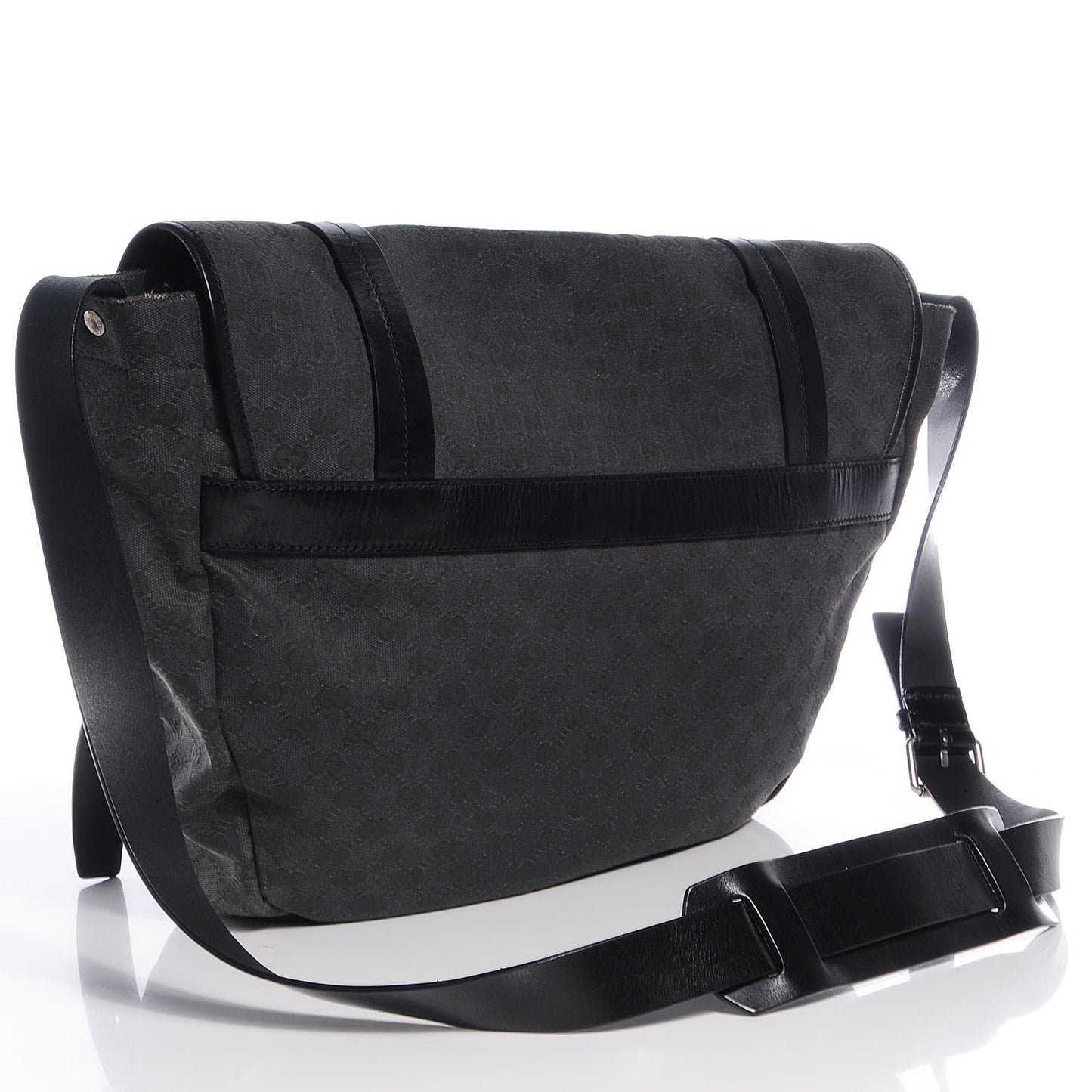 Monogram Large Messenger Grey Black