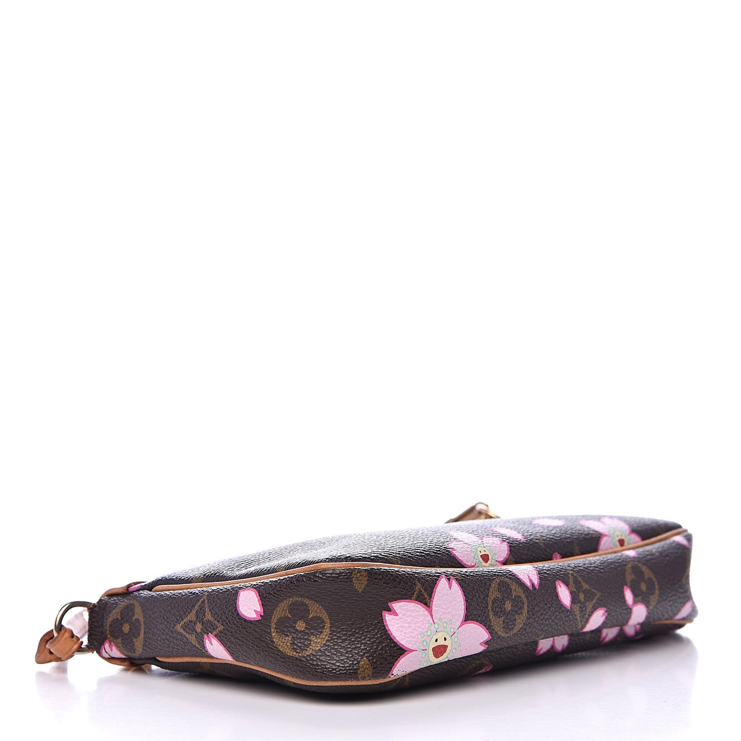 Monogram Cherry Blossom Pochette Accessories Brown