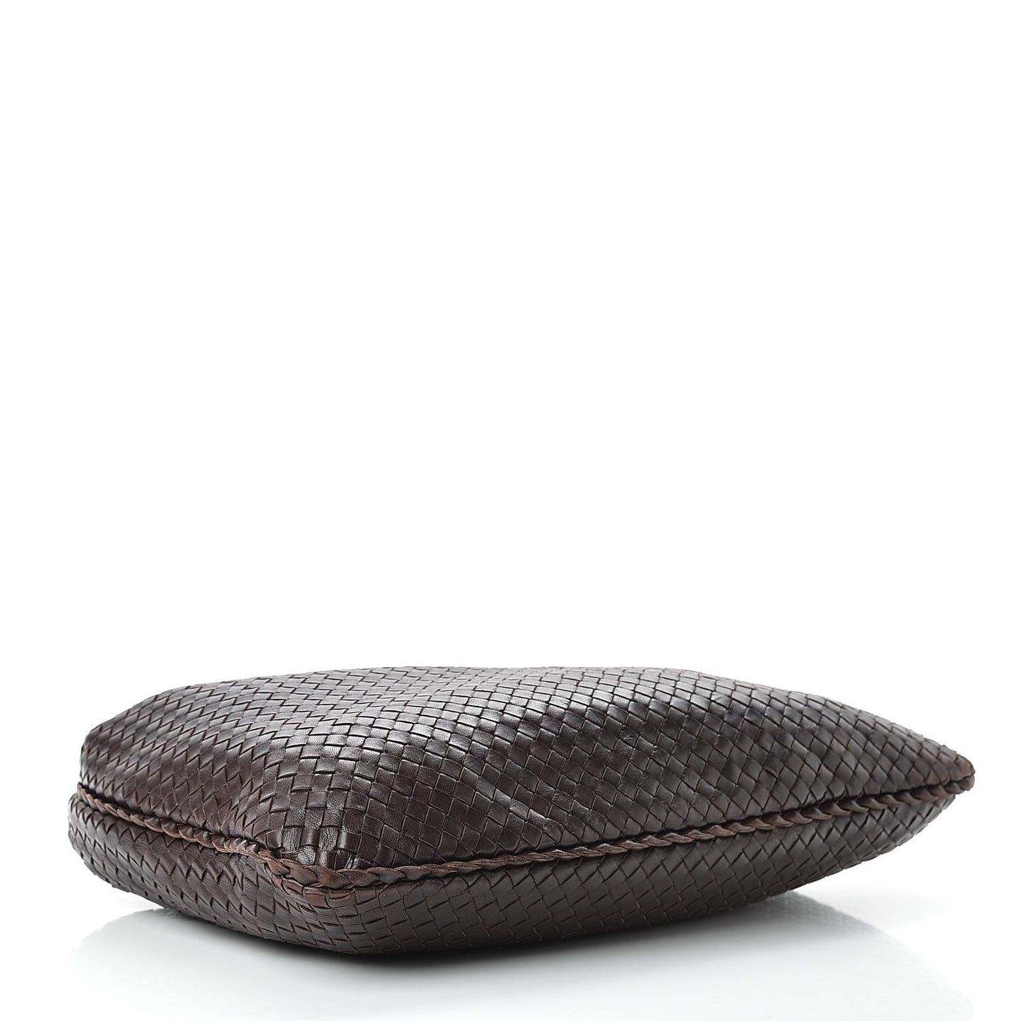 Nappa Intrecciato Large Veneta Hobo Ebano