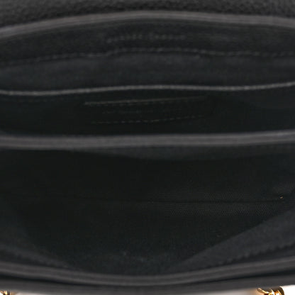 Alexander McQueen Grained Calfskin Small Skull Crossbody Black 5 of 11
