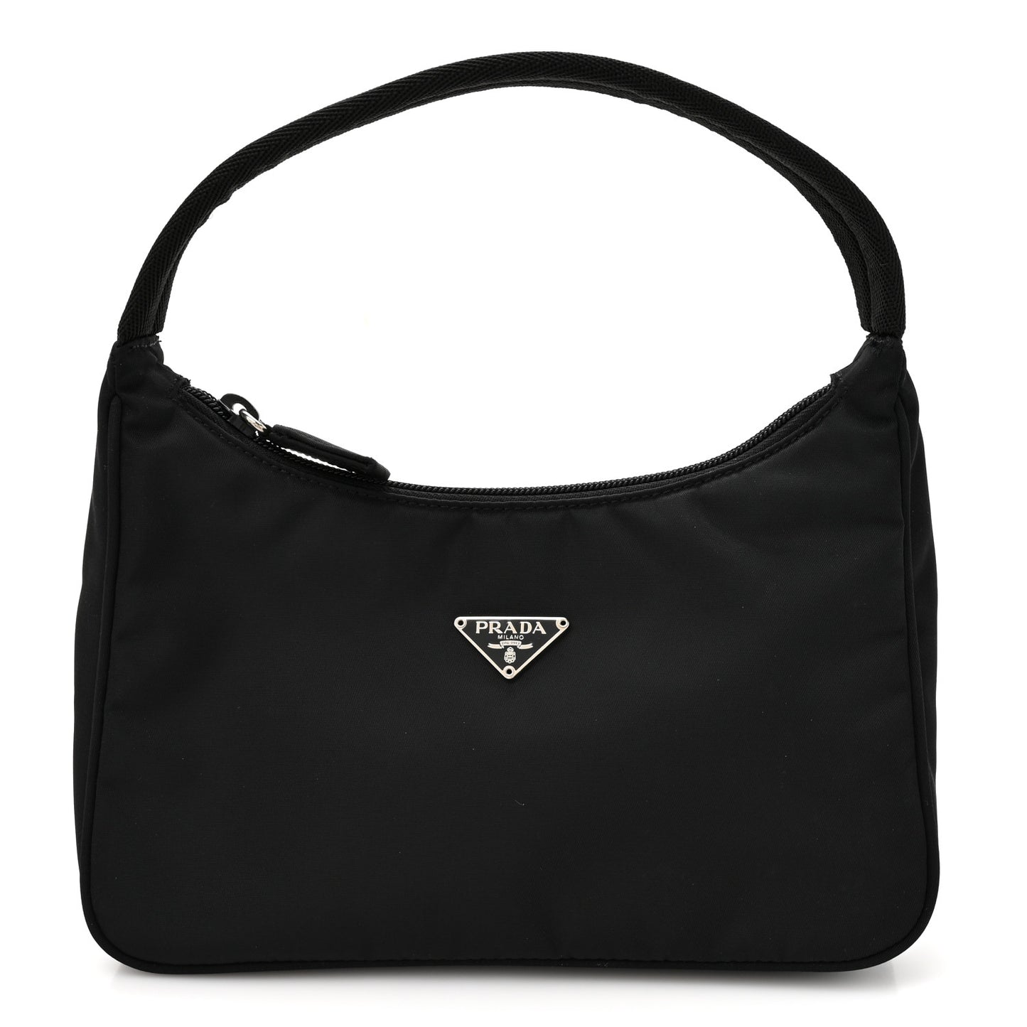 Tessuto Nylon Sport Mini Shoulder Bag Black