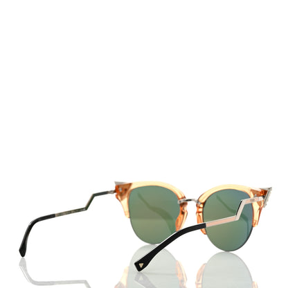 Fendi Iridia Cat Eye Sunglasses FF 0041/S Translucent Peach 4 of 7