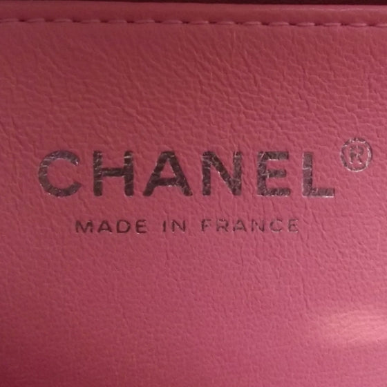 Caviar Jumbo Classic Flap Pink