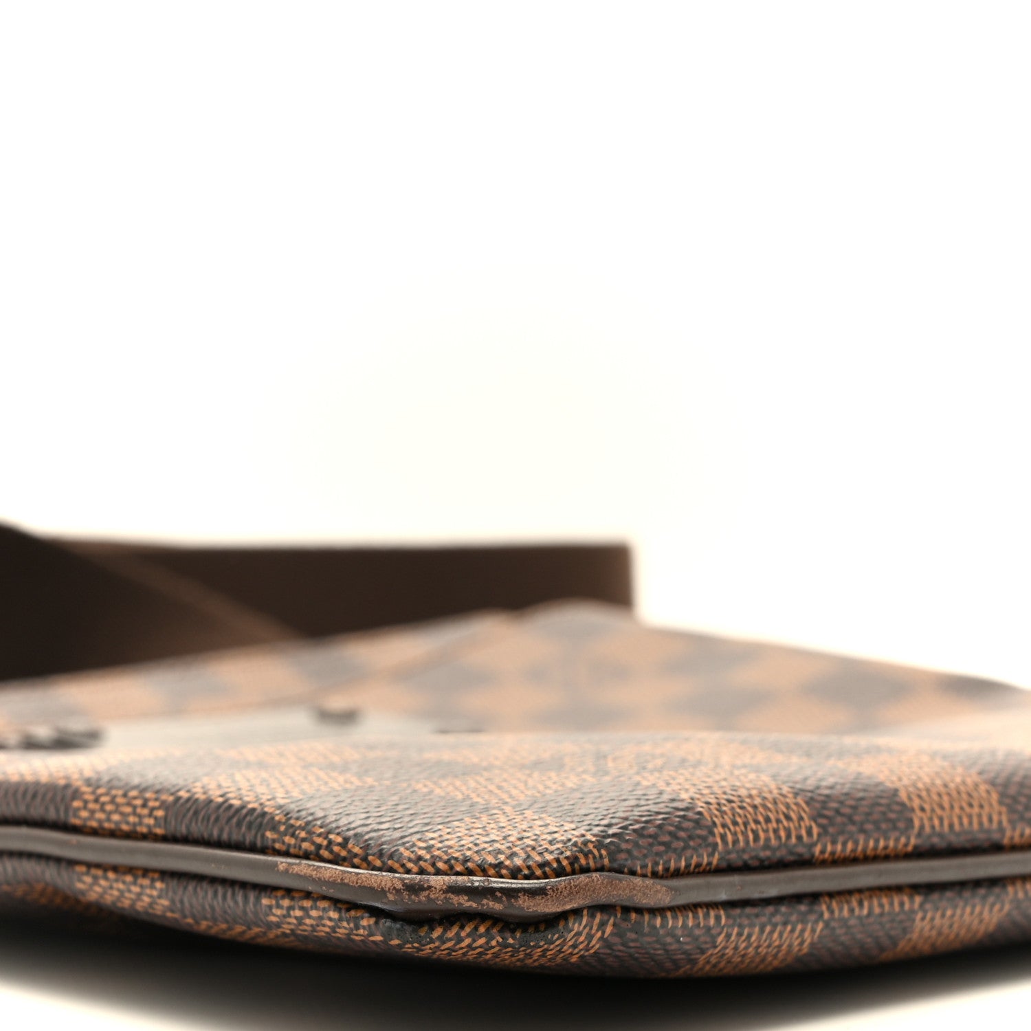 Louis Vuitton Damier Ebene Brooklyn Flat Pochette 9 of 10