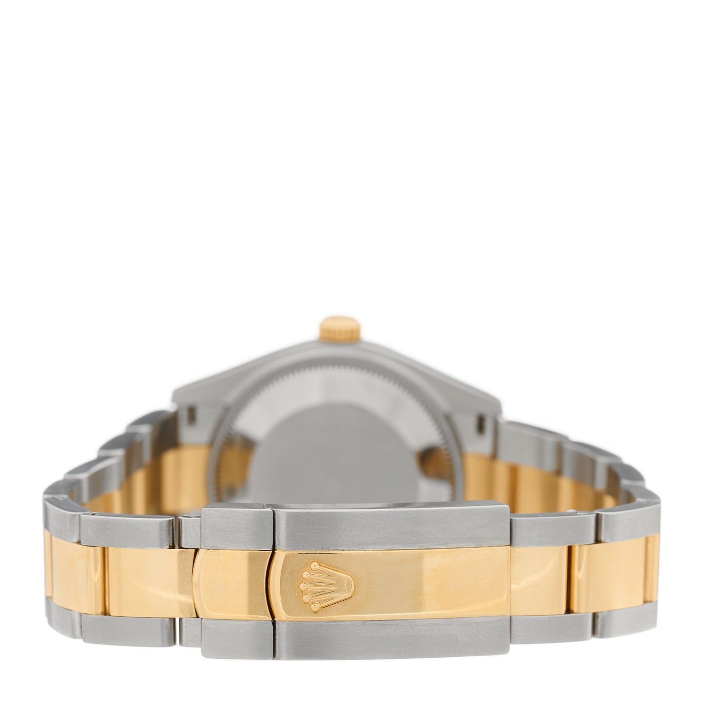 Stainless Steel 18K Yellow Gold Diamond 31mm Oyster Perpetual Datejust Watch Champagne 278273