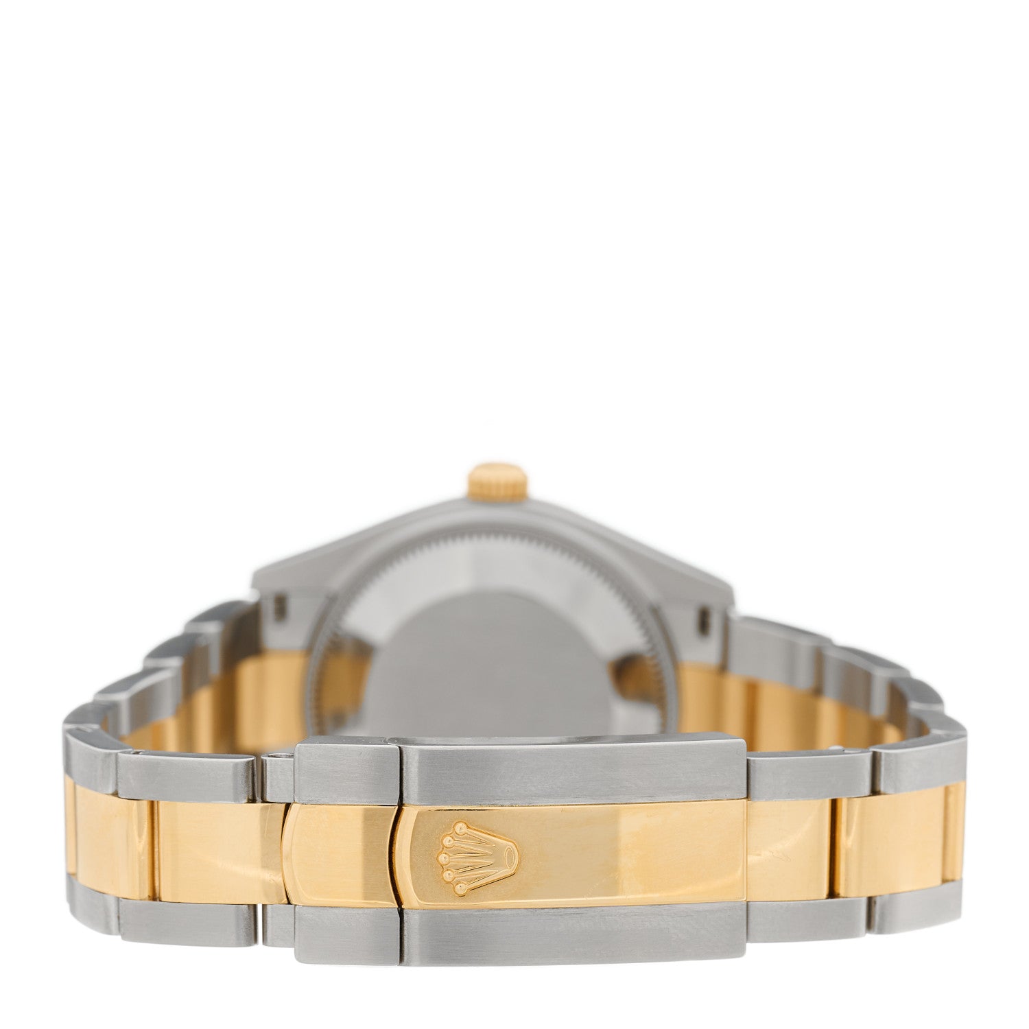 Rolex Stainless Steel 18K Yellow Gold Diamond 31mm Oyster Perpetual Datejust Watch Champagne 278273 3 of 5