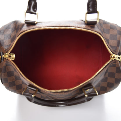 Louis Vuitton Damier Ebene Speedy Bandouliere 30 6 of 9