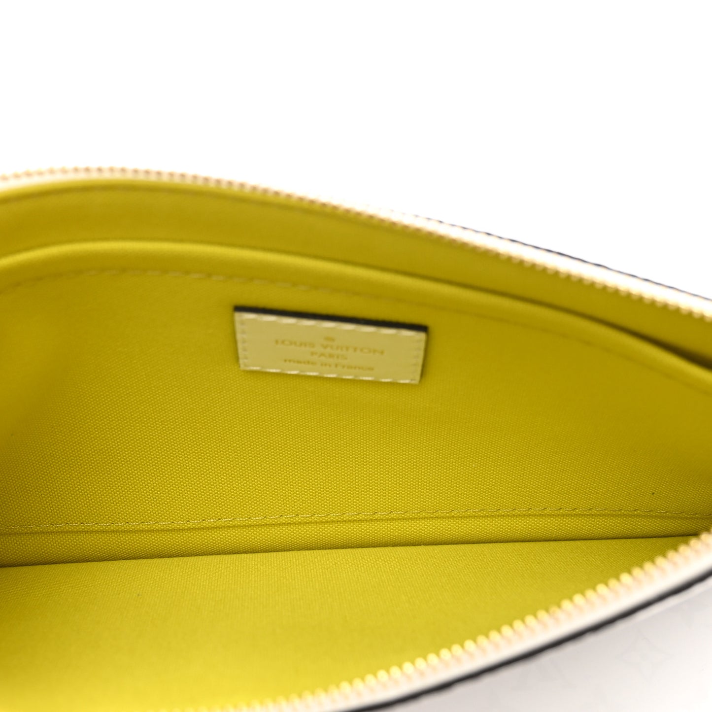 Monogram Giant Neverfull MM GM Pochette White