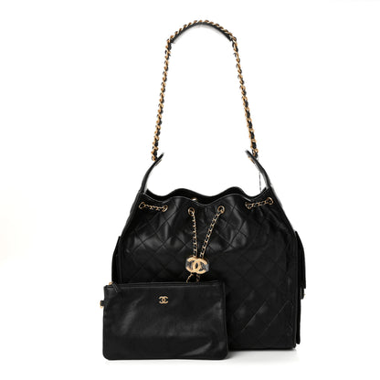 Chanel Caviar Quilted Medium Chanel 25 Handbag Black 3 of 11