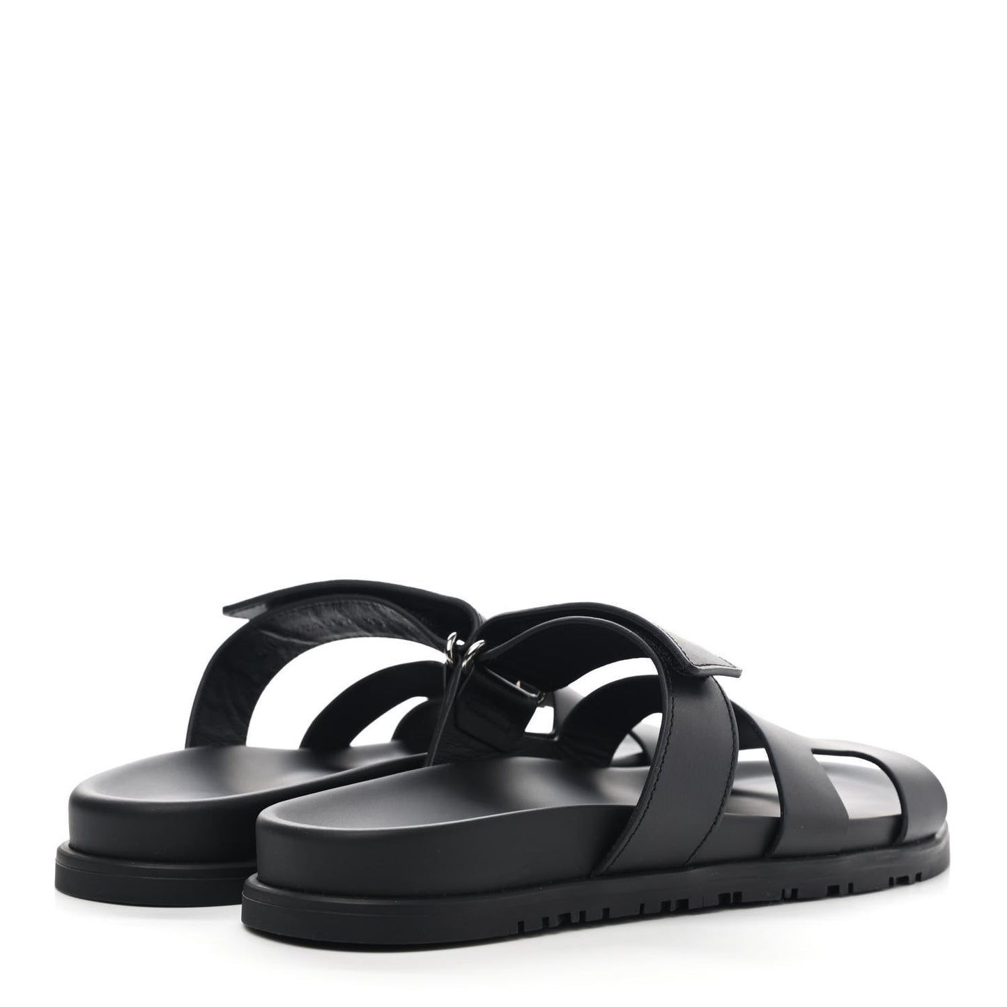 Calfskin Womens Chypre Sandals 38 Black